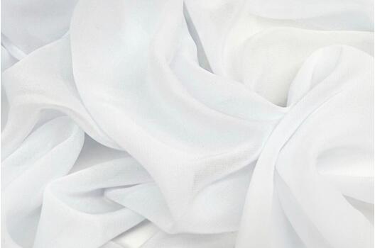 Шифон light, белый