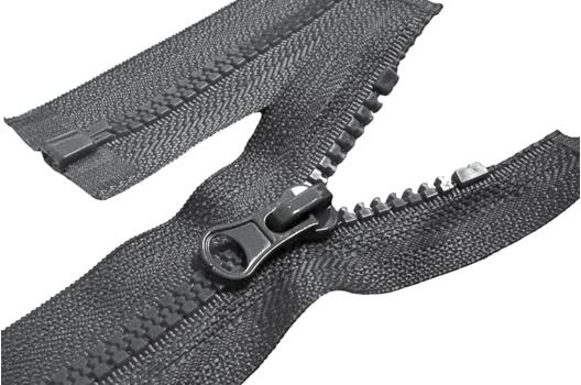 Молния трактор MaxZipper, 60 см, тип 5, темно-серая (F312)